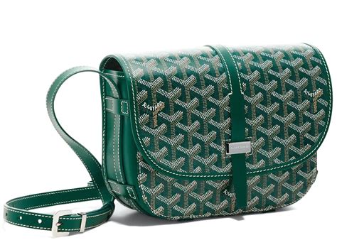 goyard belvedere green|goyard belvedere retail price.